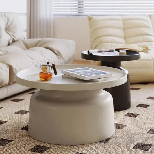 Casa Low Wide Minimalist Floor Coffee Table